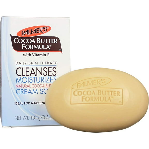 Palmer,S Cocoa Butter Formula With Vitamin E, Daily Skin Therapy Cream Soap 3.5 Oz (Pack Of 6)