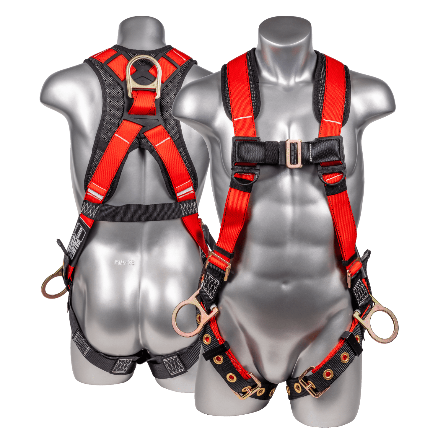 WELKFORDER 3-D-Ring Full Body Safety Harness – CSA & ANSI Compliant, 130–310 Lbs Capacity, General Size