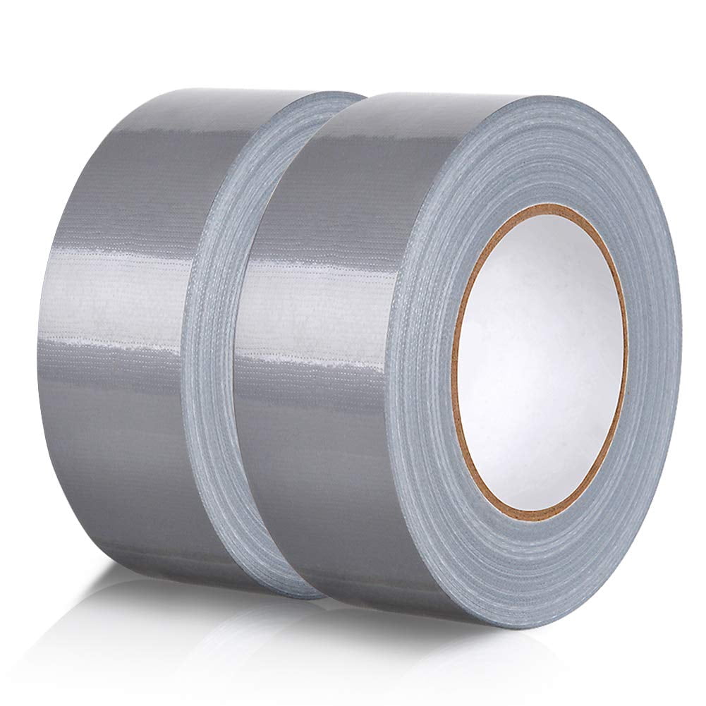 Palmer Safety heavy duty Multi-Purpose Duct Tapes, 2" Width x 60 yd. Length x 6 mil Silver, 24 Rolls