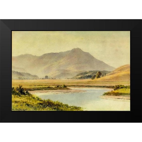 Palmer, Sutton 14x11 Black Modern Framed Museum Art Print Titled - Tamalpias-California 1914