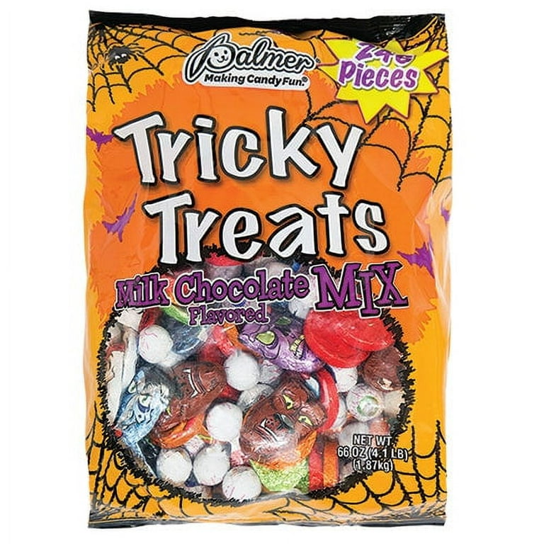 H仕様 Trick&Treat! 9枚 Palmer Tricky Treats Milk Chocolate Flavored Halloween Mix - Bag