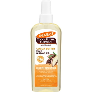 Palmer's Cocoa Butter Formula + Biotin Length Retention Hair & Scalp Oil, 5.1 fl. oz.