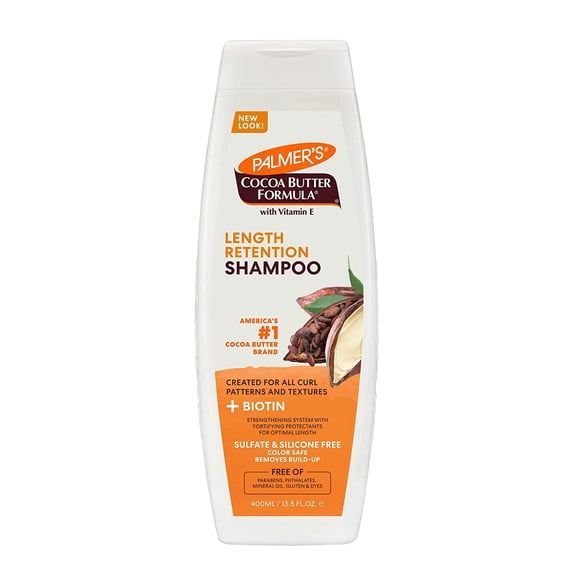 Palmer's Cocoa Butter Formula Biotin Length Retention Shampoo, 13.5 Oz., Pack of 2