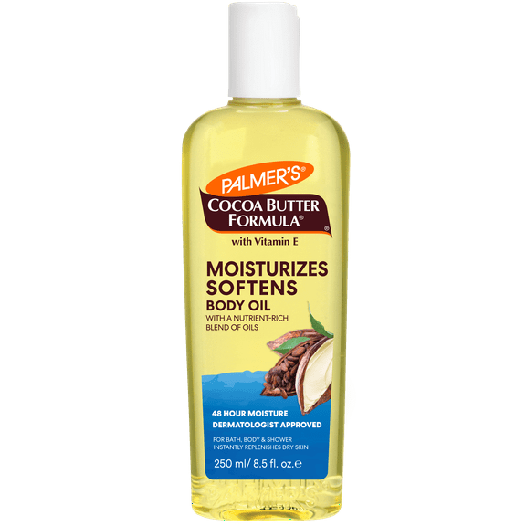 Palmer's Cocoa Butter Formula Body Oil with Vitamin E: Instant Hydration and Radiant Glow, 8.5 fl oz