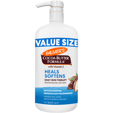 Palmer's Cocoa Butter Formula Daily Skin Therapy Body Lotion for Dry Skin, 33.8 fl. oz.