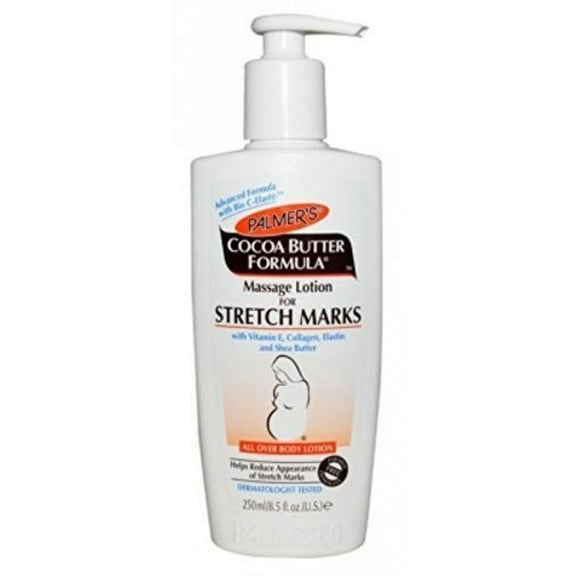 Palmer's Cocoa Butter Formula Massage Lotion For Stretch Marks with Vitamin E and Shea Butter Women Body Lotion, 8.5 Ounce