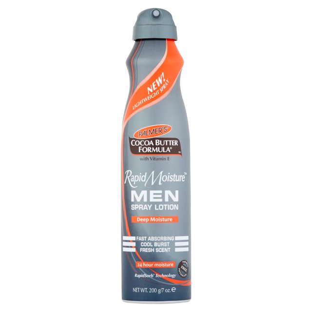 Palmer's Cocoa Butter Formula Men Rapid Moisture Spray Lotion, 7 Oz