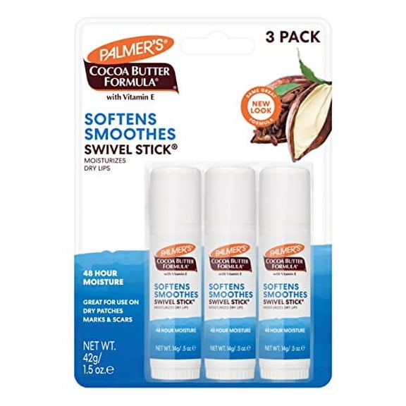 Palmer's Cocoa Butter Formula Moisturizing Swivel Stick with Vitamin E (Pack of 3)