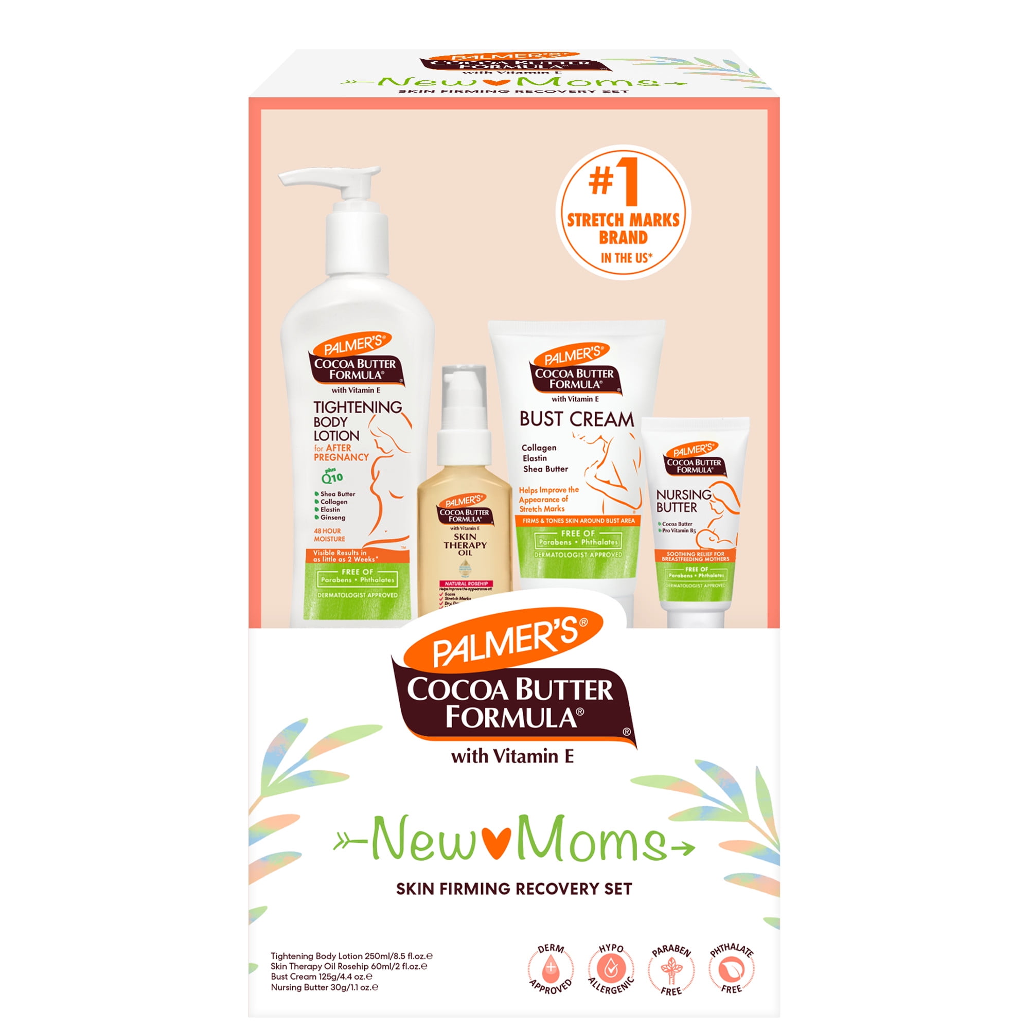 Palmer's Cocoa Butter Formula New Moms Skin Recovery Set