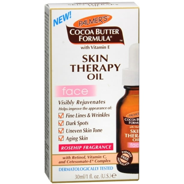 Palmer's Cocoa Butter Formula Skin Therapy Oil for Face 1 oz (Pack of 3