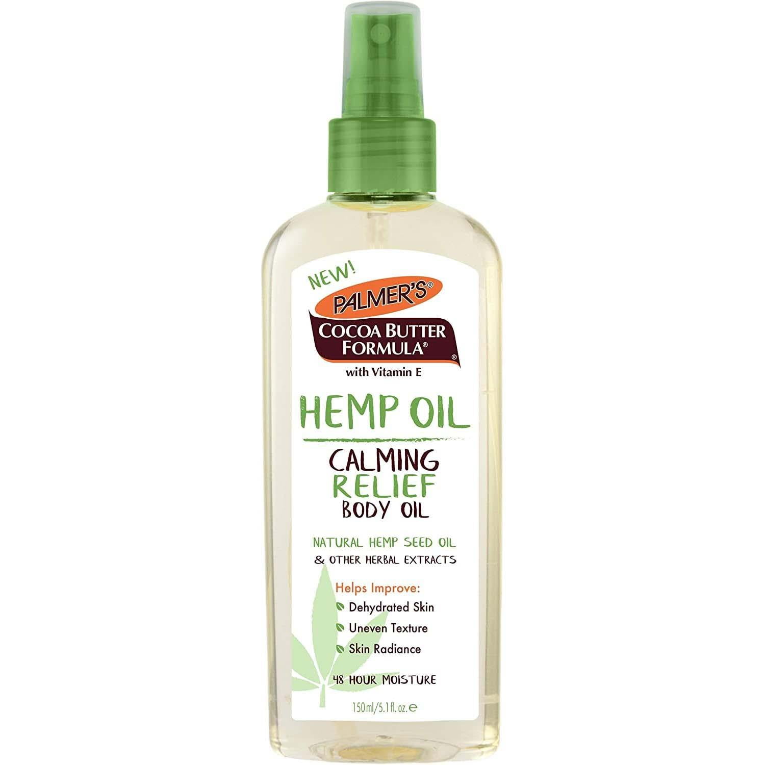 Palmer's Cocoa Butter Formula Soothing Hemp Oil Body Oil, 5.1 Oz
