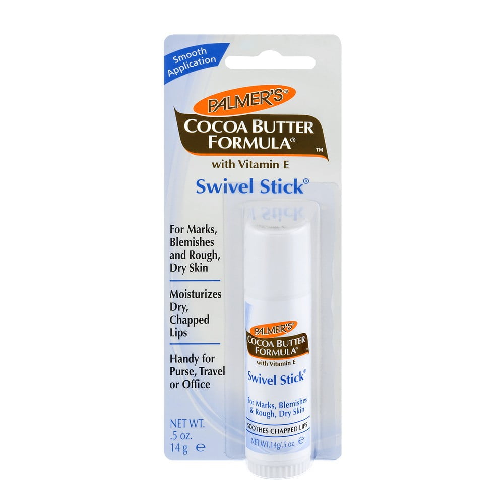 Palmer's Cocoa Butter Formula Swivel Chapstick with Vitamin E, 0.5 oz - (Pack of 6)