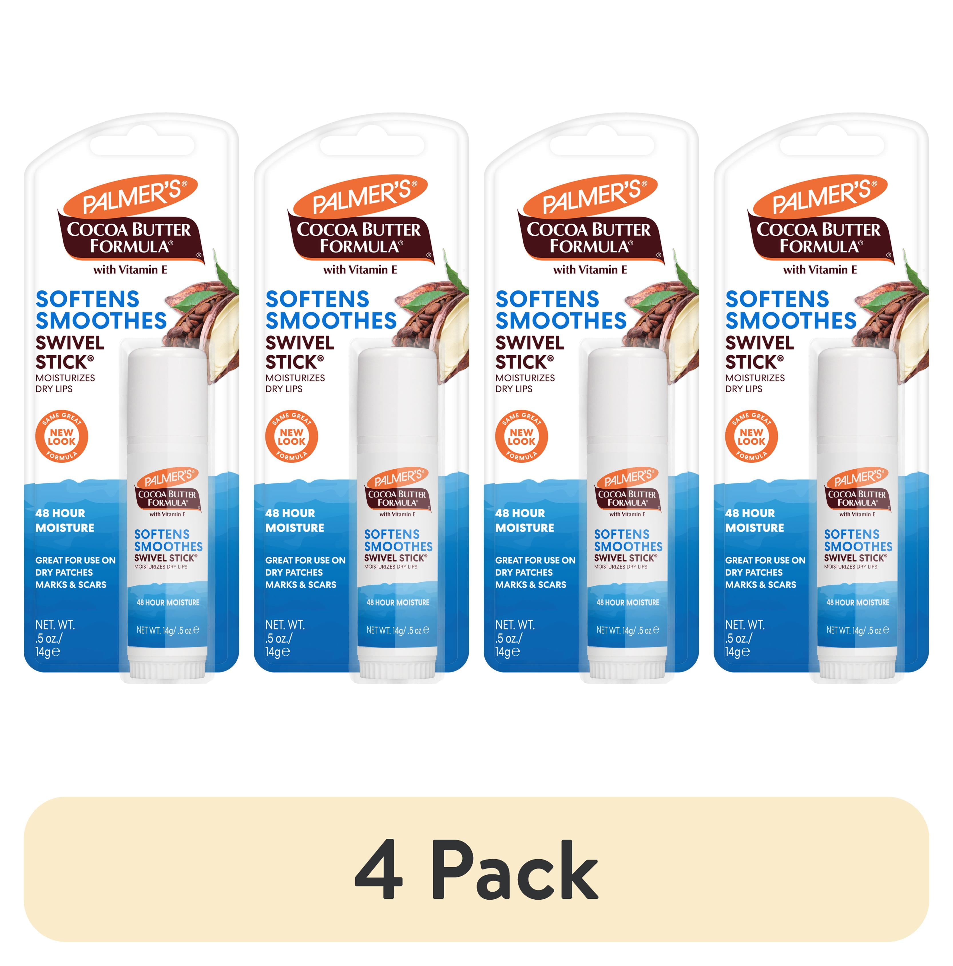 (4 pack) Palmer's Cocoa Butter Formula Swivel Stick, .5 oz.