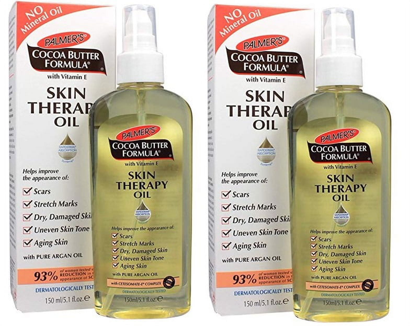 Palmer's Cocoa Butter Formula With Vitamin E Skin Therapy Oil, 5.1 fl oz - 2 Pack