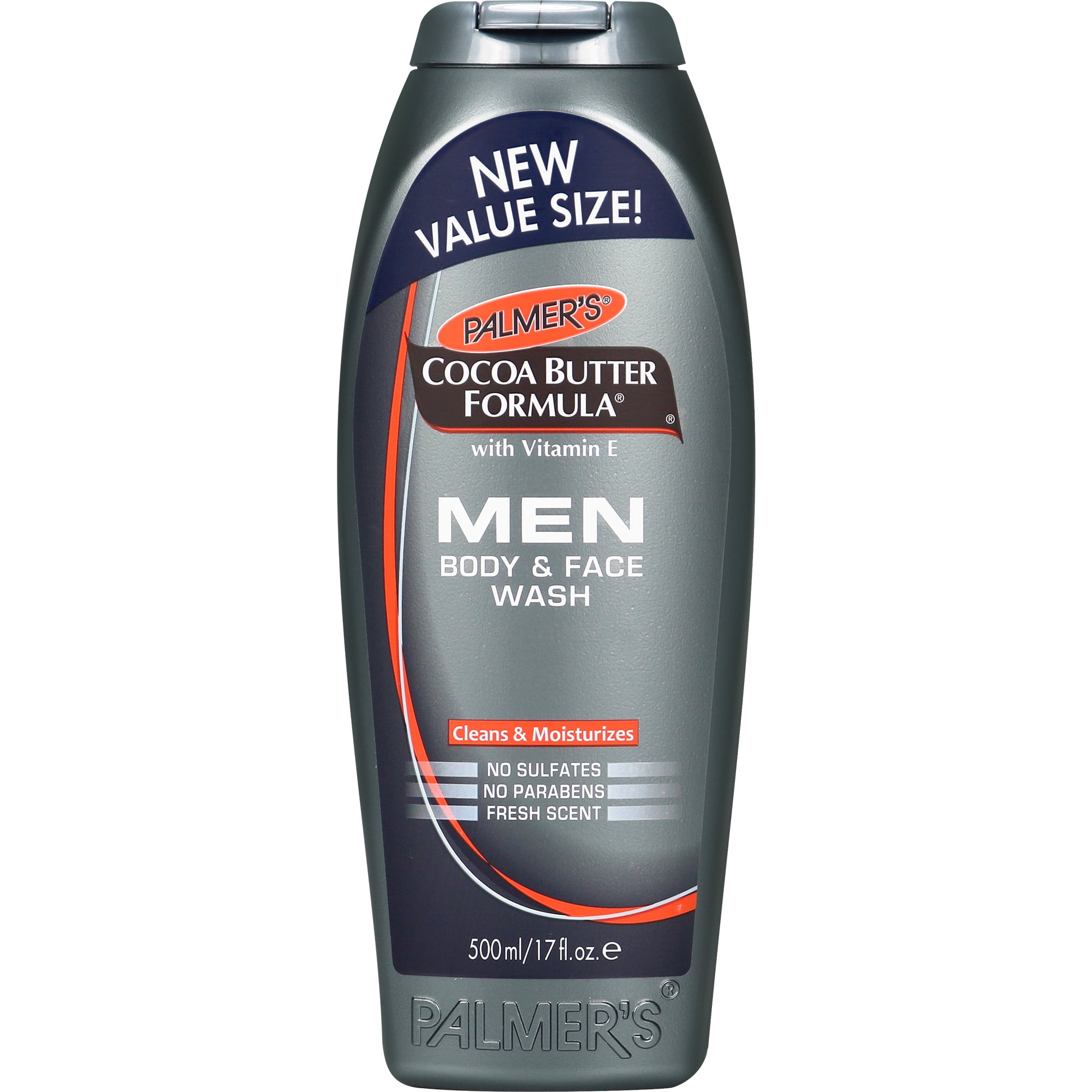Palmer's Cocoa Butter Men's Body & Face Wash, 17 fl. oz.