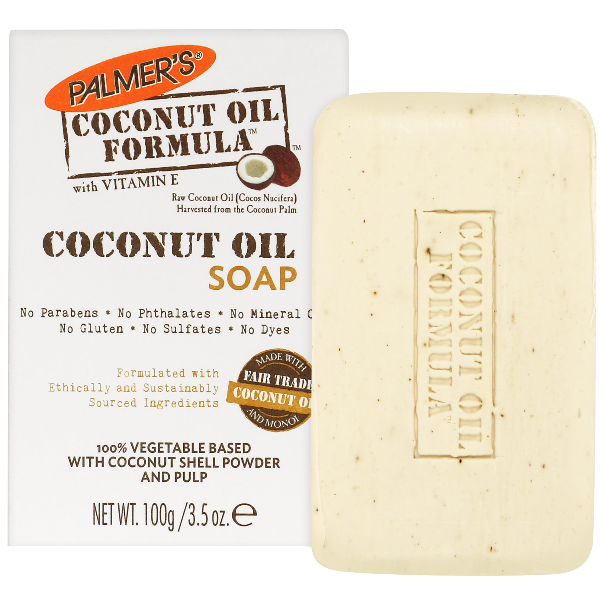 Palmer's Coconut Oil Formula Coconut Oil Soap, 3.5 oz.