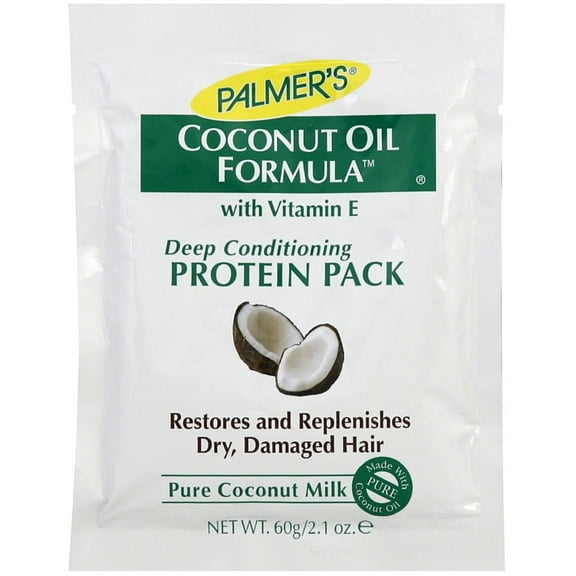 Palmer's Coconut Oil Formula Deep Conditioning Protein Pack 2.10 oz (Pack of 3)