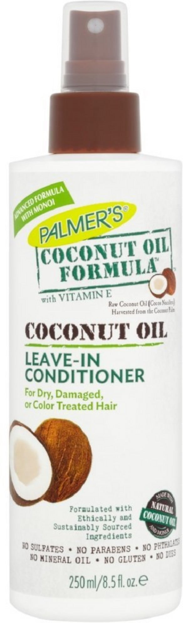 Palmer's Coconut Oil Formula Leave-in Conditioner, Coconut Oil 8.5 oz (Pack of 2)