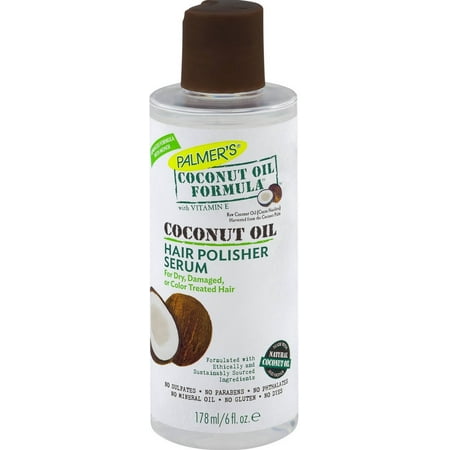Palmer's Coconut Oil Formula with Vitamin E Hair Polisher Serum 6 oz (Pack of 2)