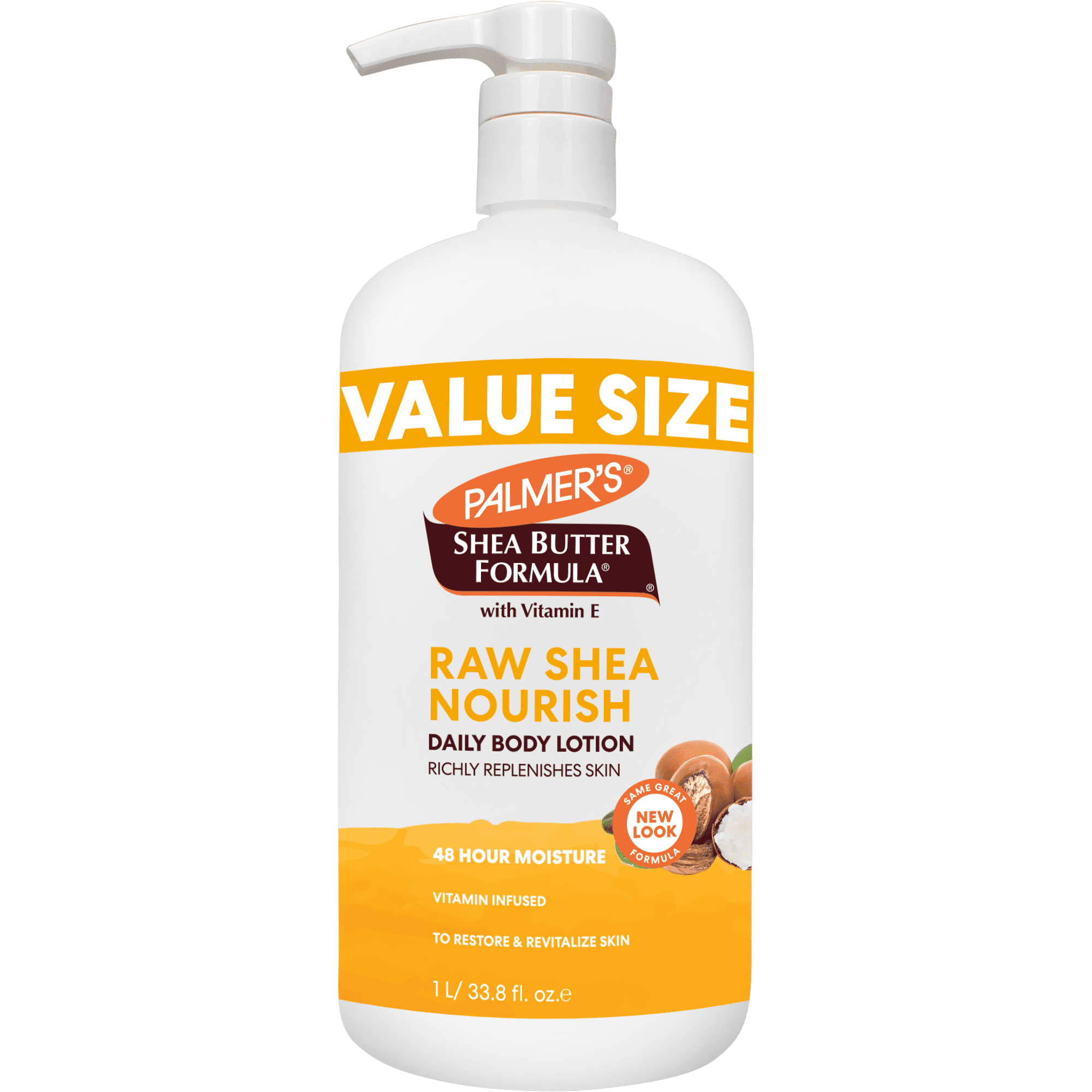 Palmer's Shea Butter Formula Raw Shea Nourishing Body Lotion for Dry Skin, 33.8 fl. oz.