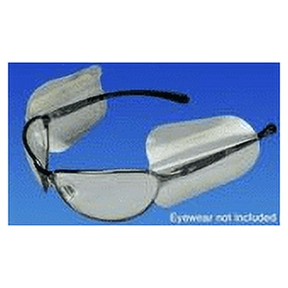Palmero 3612 Dynamic Disposables Plastic Side Shields Clear Slip-On 1 Pair
