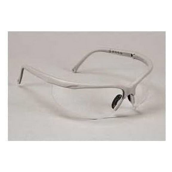 Palmero Sales 3708 Sphere-X Eyewear Platinum Frame Clear Lens Fog Free