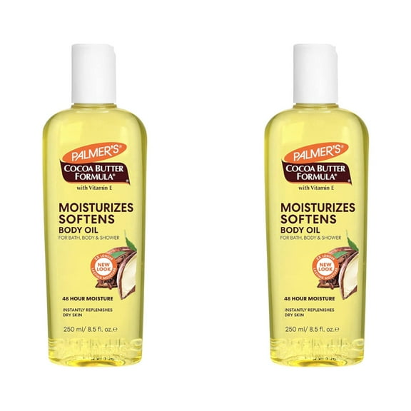Palmers Cocoa Butter Formula Body Oil, Moisturizing, Lightly Scented 8.5 Oz,Pack of 2