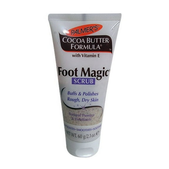 Palmers Cocoa Butter Formula Foot Magic Scrub Tube, 2.1 Oz, 3 Pack