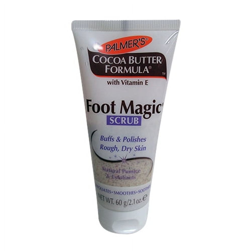 Palmers Cocoa Butter Formula Foot Magic Scrub Tube, 2.1 Oz