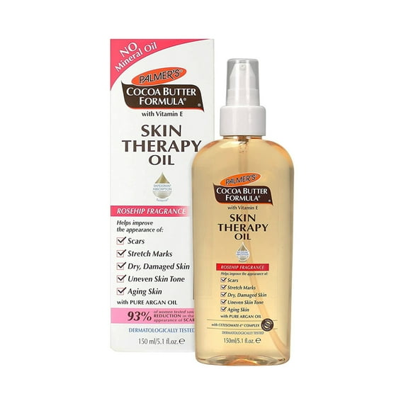 Palmers Cocoa Butter Formula Skin Therapy Oil, Rose Fragrance, 5.1 Oz., Pack of 1