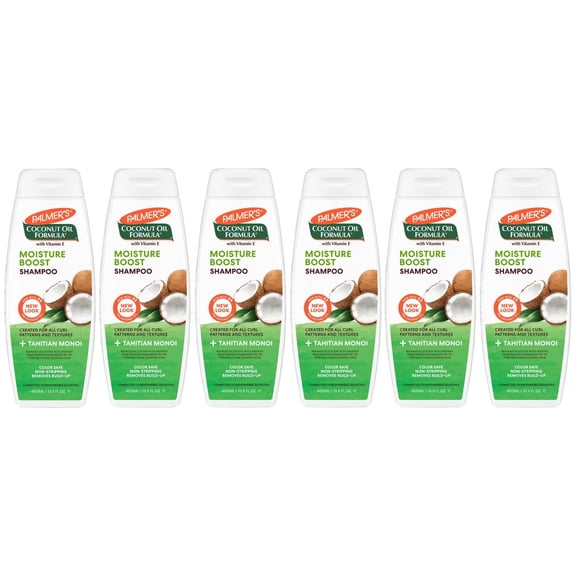 Palmers Coconut Oil Formula Conditoning Hair Shampoo With Exotic Fragrance - 13.5 Oz, 6 Pack