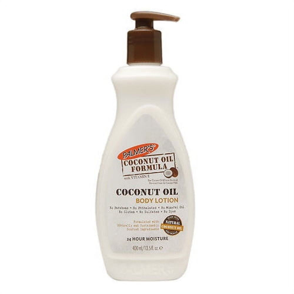 Palmers Coconut Oil Formula with Vitamin E Body Lotion Pump, 13.5 Oz, 3 Pack