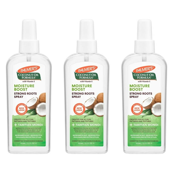 Palmers Coconut/Oil Strong Roots Spray 03510 5.1oz,Pack of 3