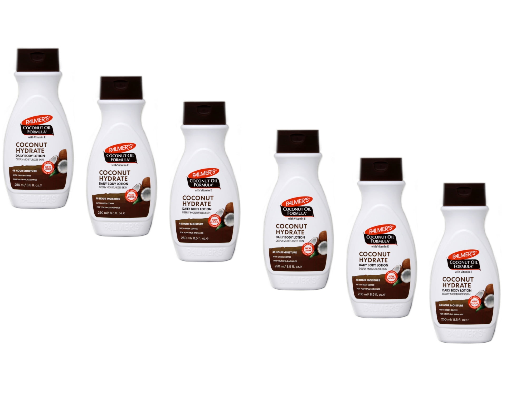 Palmers Natural Coconut Oil Body Lotion with Vitamin E, 8.5 oz, 6 Pack