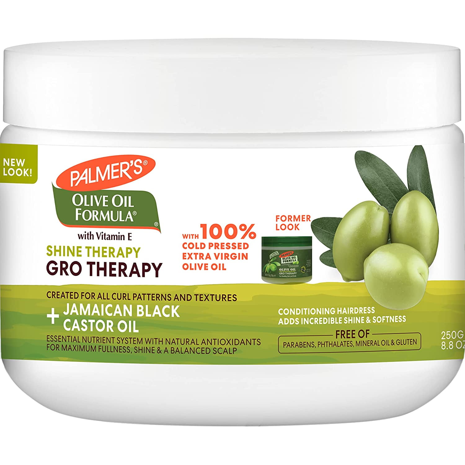 Palmers Olive Oil Formula Gro Therapy, 8.8 Oz.,Pack of 3