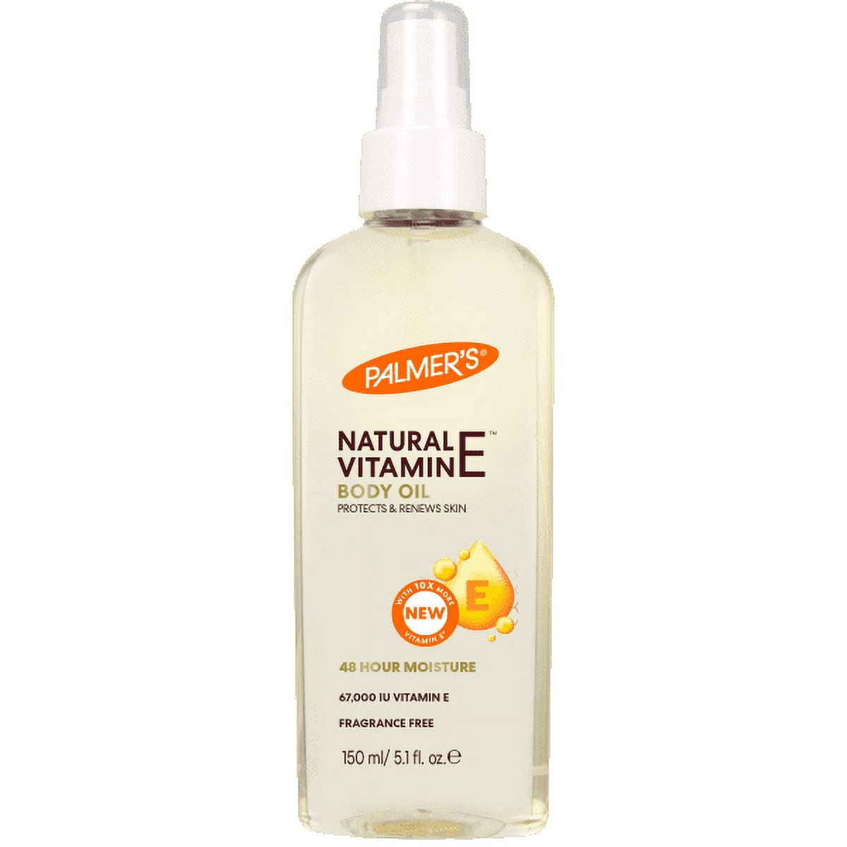 Palmers Vitamin E Body Oil, 5.1 Oz, 2 Pack