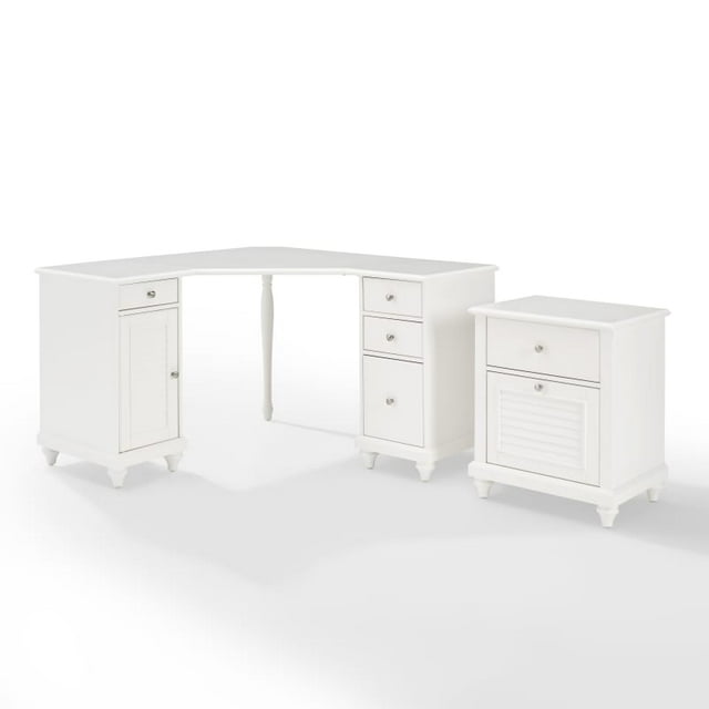 Palmetto 2 Piece Corner Desk with File Corner Desk & File