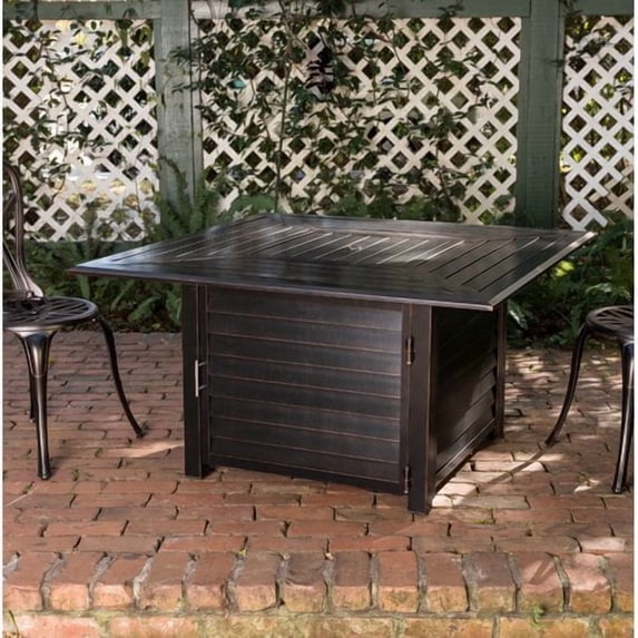 Palmetto Aluminum Square LPG Fire Pit