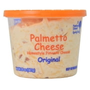 Palmetto Cheese, Original Pimento Cheese, 20 oz. Refrigerated, Spreadable, Re-Sealable Plastic Tub.