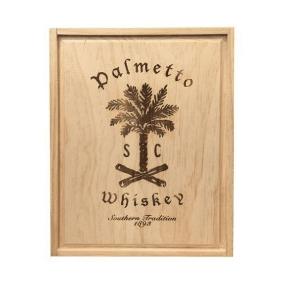 Palmetto Whiskey Oak Collector's Box