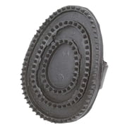 Grewal Equestrian PalmFit Curry Comb - Black