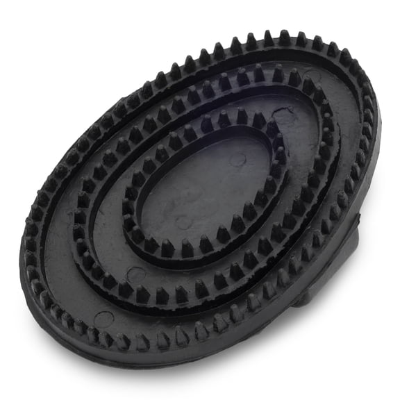 Grewal Equestrian PalmFit Curry Comb - Black