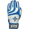 thumbnail image 1 of Palmgard STS Protective Batting Glove - White and Blue For Baseball and Softball - Adult - LG, 1 of 1