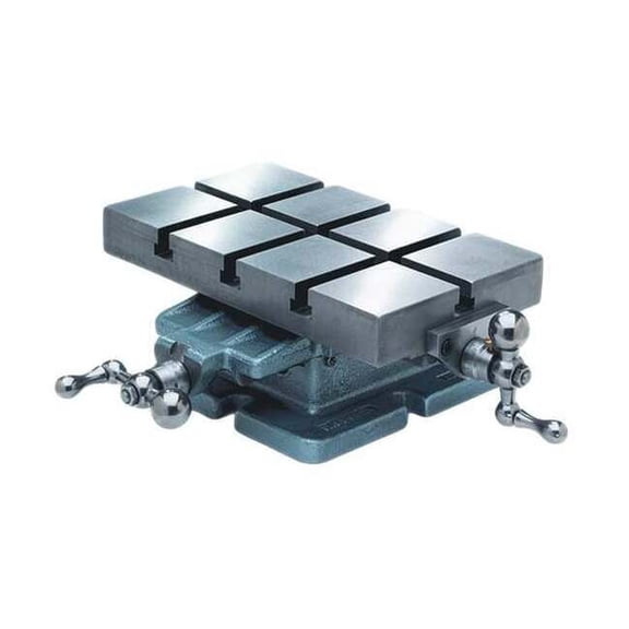 Palmgren Dual Cross Slide Table,6 x 10 In 9636103