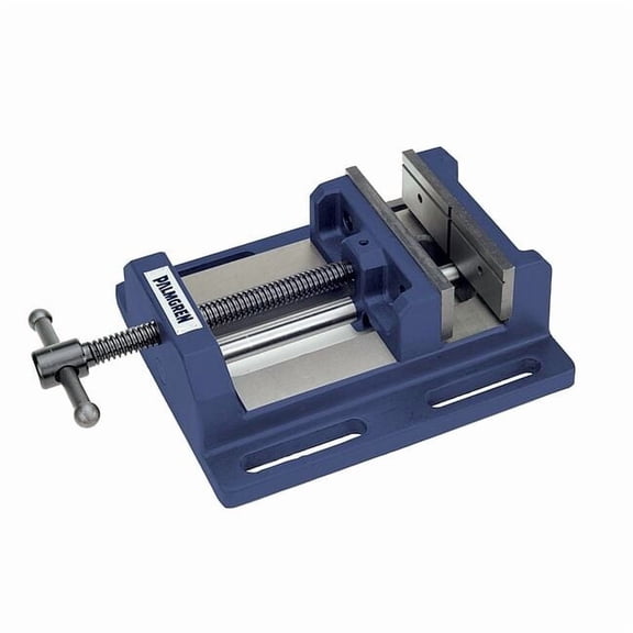 Palmgren Drill Press Vise,Low Profile,6in Jaw W. 9612601