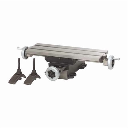Palmgren Compound Mill Table,.100 Dial Revolution 2LKU7