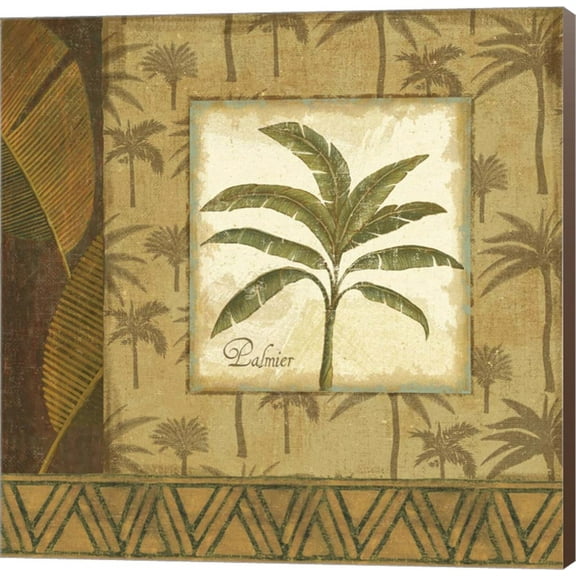 Palmier Tropical I by NBL Studio, Canvas Wall Art
