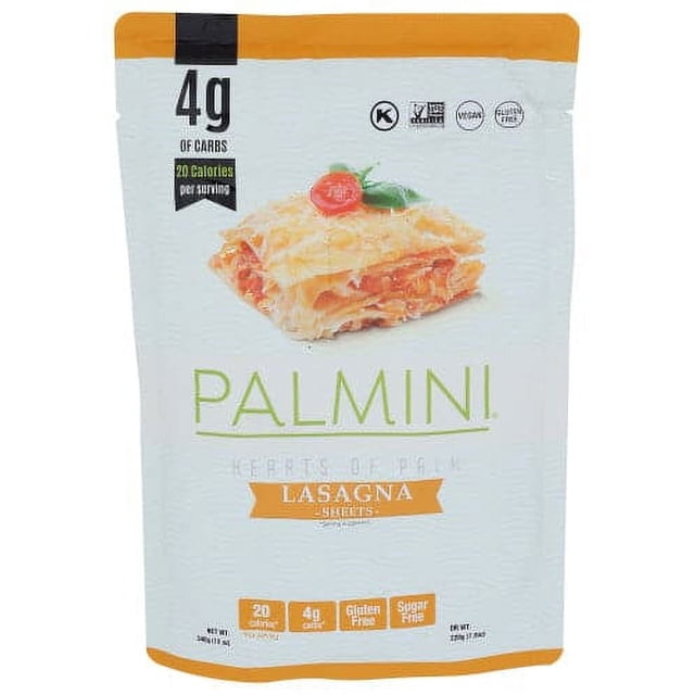 Palmini Hearts of Palm Lasagna, 12 oz Pack of 6