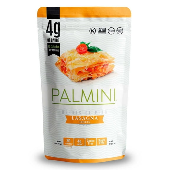 Palmini Hearts of Palm Lasagna Sheets -- 12 oz Pack of 2