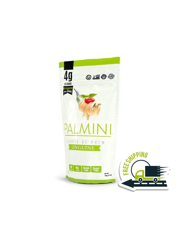 Palmini Hearts of PalmLinguine Pasta, 12 oz, ShelfStable, One Pouch
